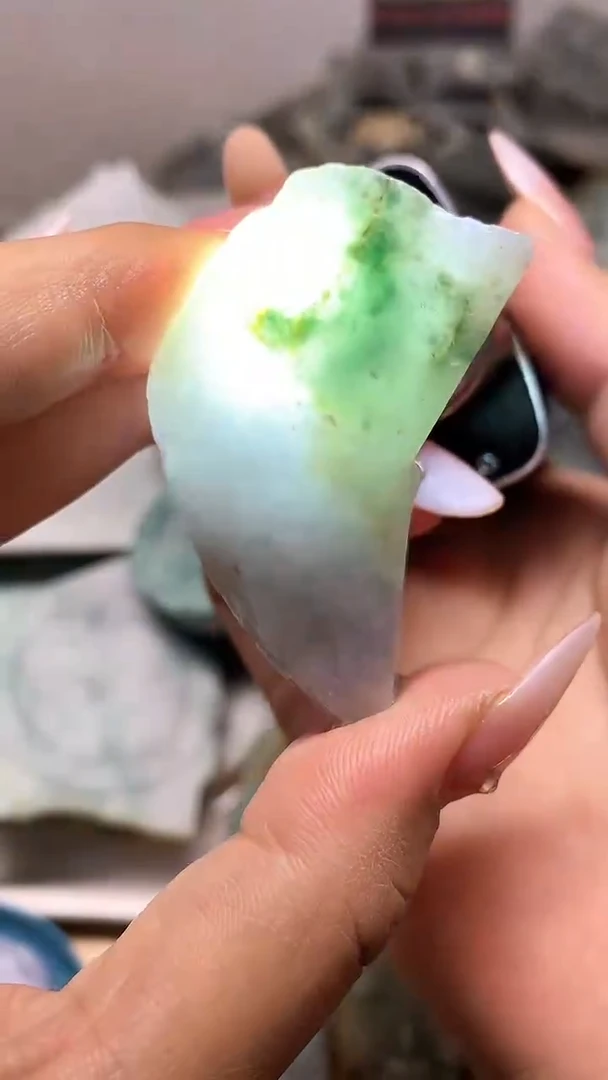 裸石翡翠天然缅甸翡翠A货31