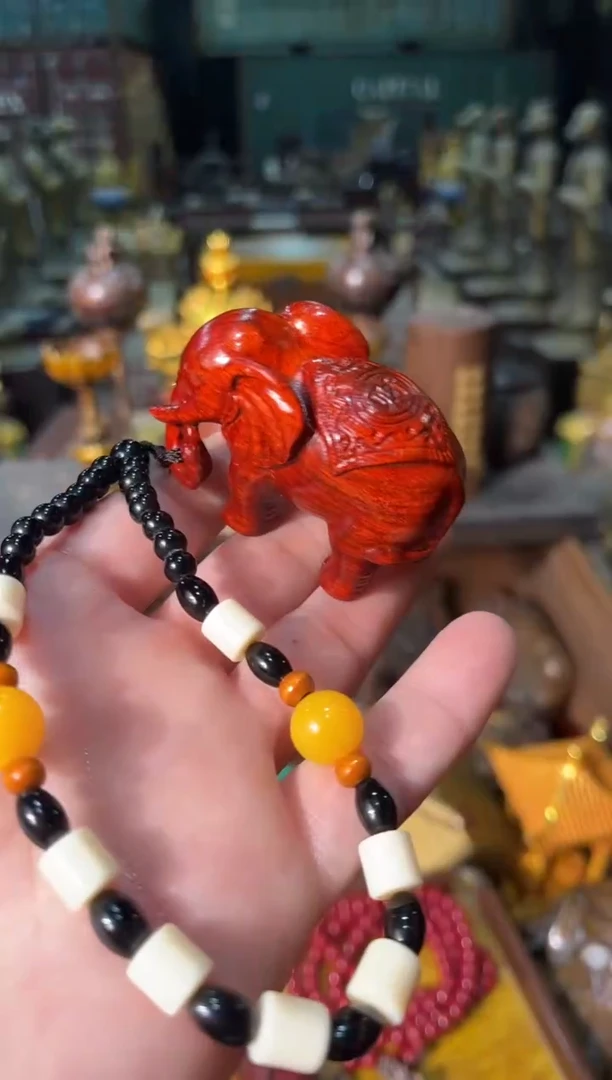 把件小叶紫檀鼎萃阁百货铺子专属闪购17