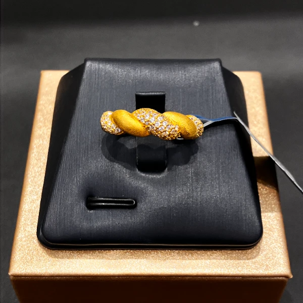 【2号货】放心黄金店 足金999戒指6.50克 (货号60）