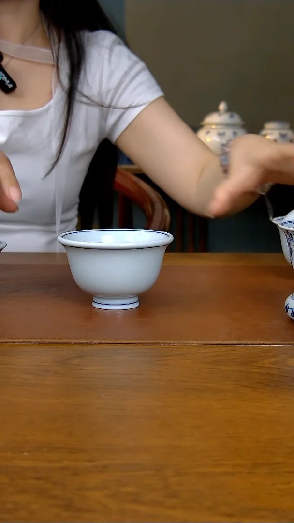 陶瓷白胎大压手（柴窑）