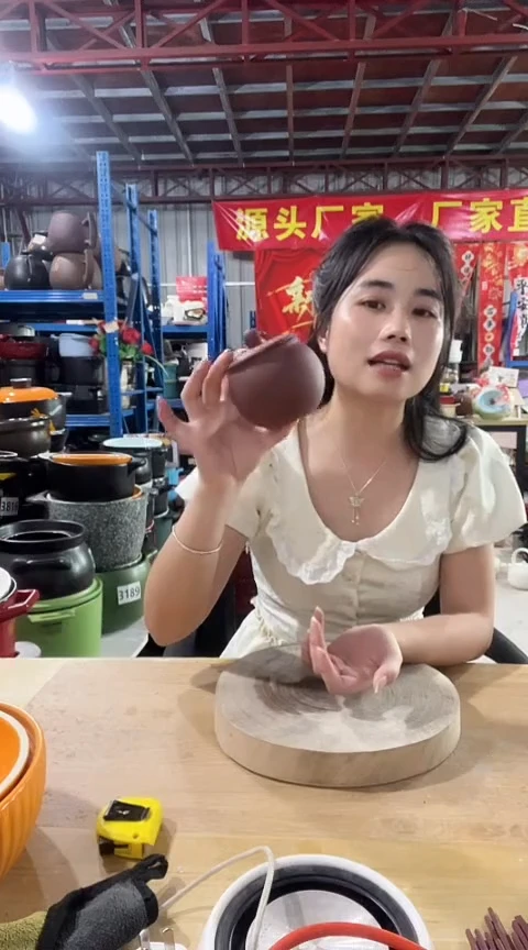 瑕疵紫砂茶叶罐色差