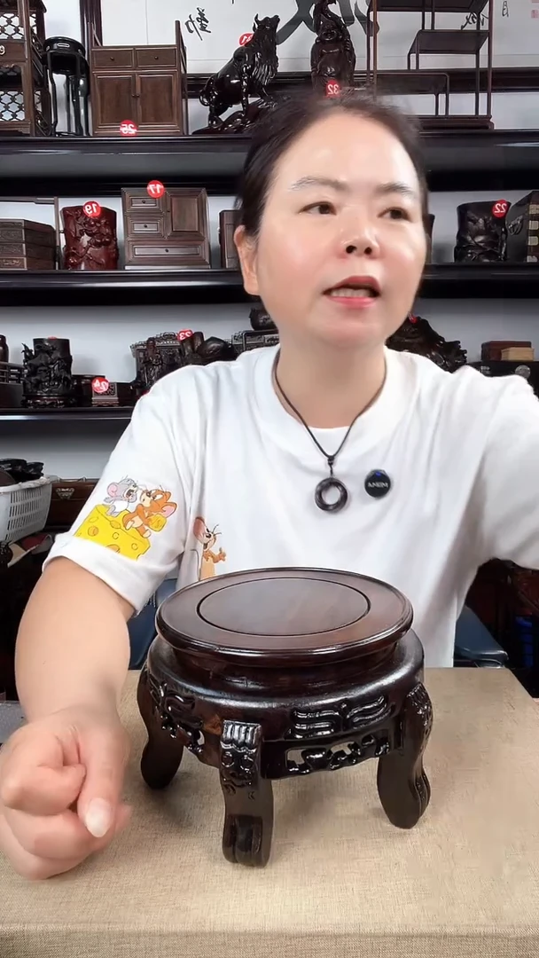 木芳?老李红木工艺品