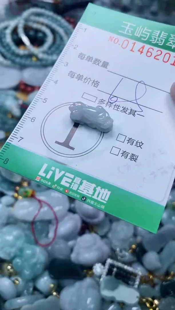 翡翠未镶嵌颈饰闪购0146201