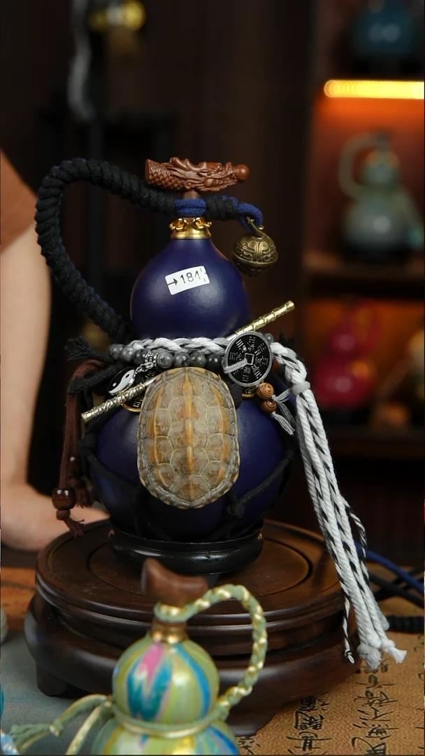 184号500ml左右非遗大漆酒葫芦