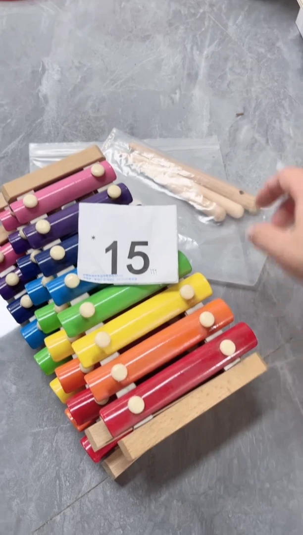 木彩色木敲琴（15）