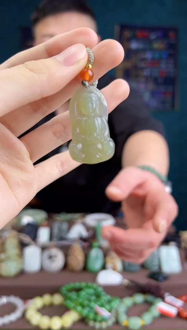 【闪购商品】和田玉颈饰未镶嵌ZZ 拍一发一 多样性发货