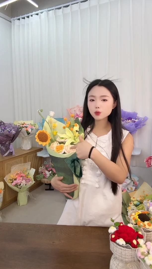 非遗手工定制花束，孤品清仓！