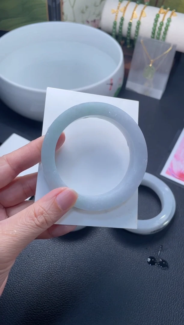 未镶嵌手镯定制翡翠～****?定制手镯XCZB1/DZS