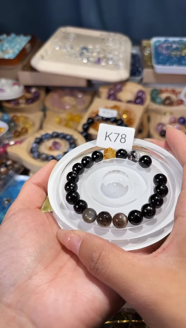 未镶嵌手串水晶Y?K78金运手串拍10