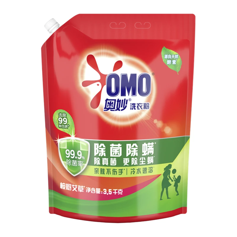 奥妙OMO天然酵素洗衣粉除菌除螨 3.5kg/袋