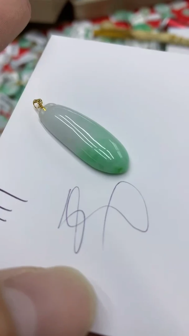 【闪购商品】翡翠颈饰18K金镶嵌号链接1111111111