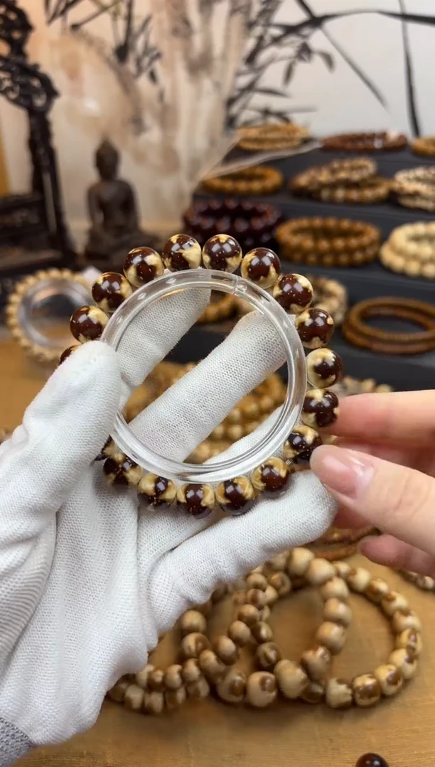 【闪购商品】紫金鼠手串11三叶草熊猫紫金鼠