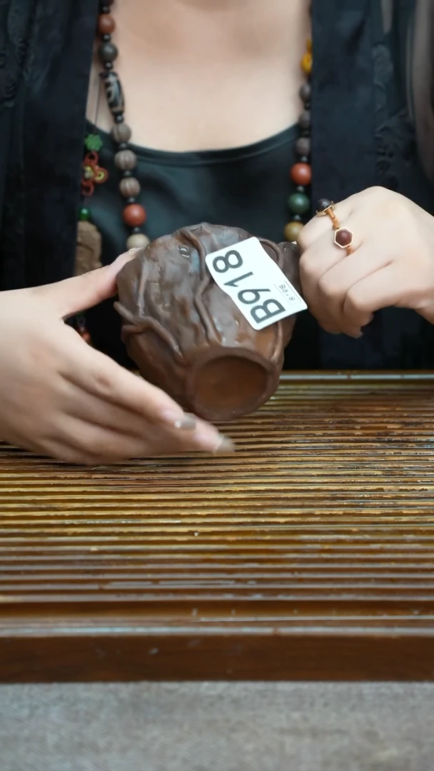 万古烧粗陶手工茶具