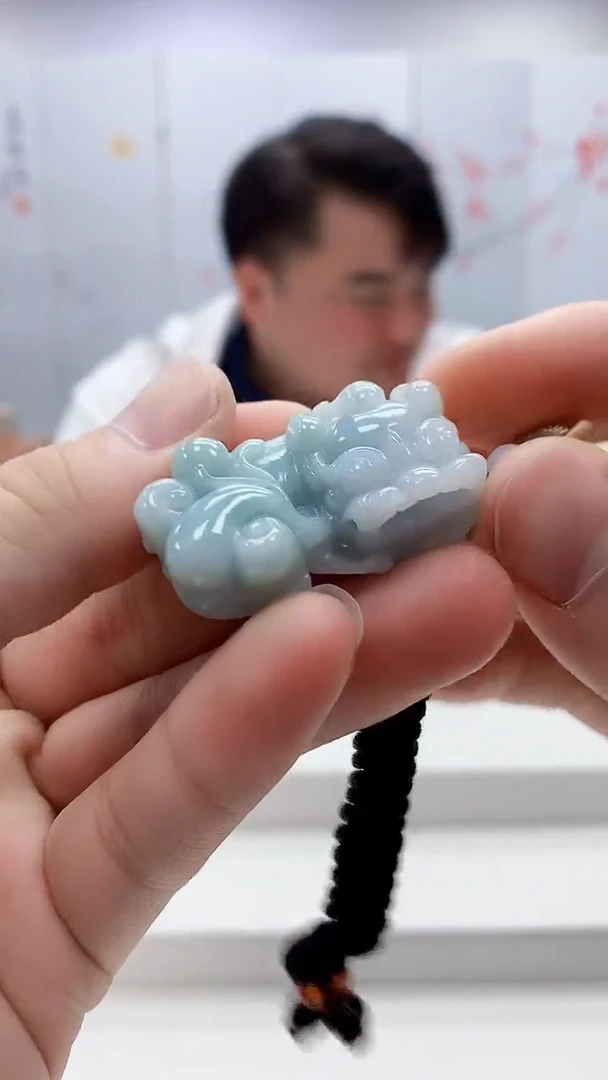 翡翠未镶嵌颈饰5060bb-jj挂件1