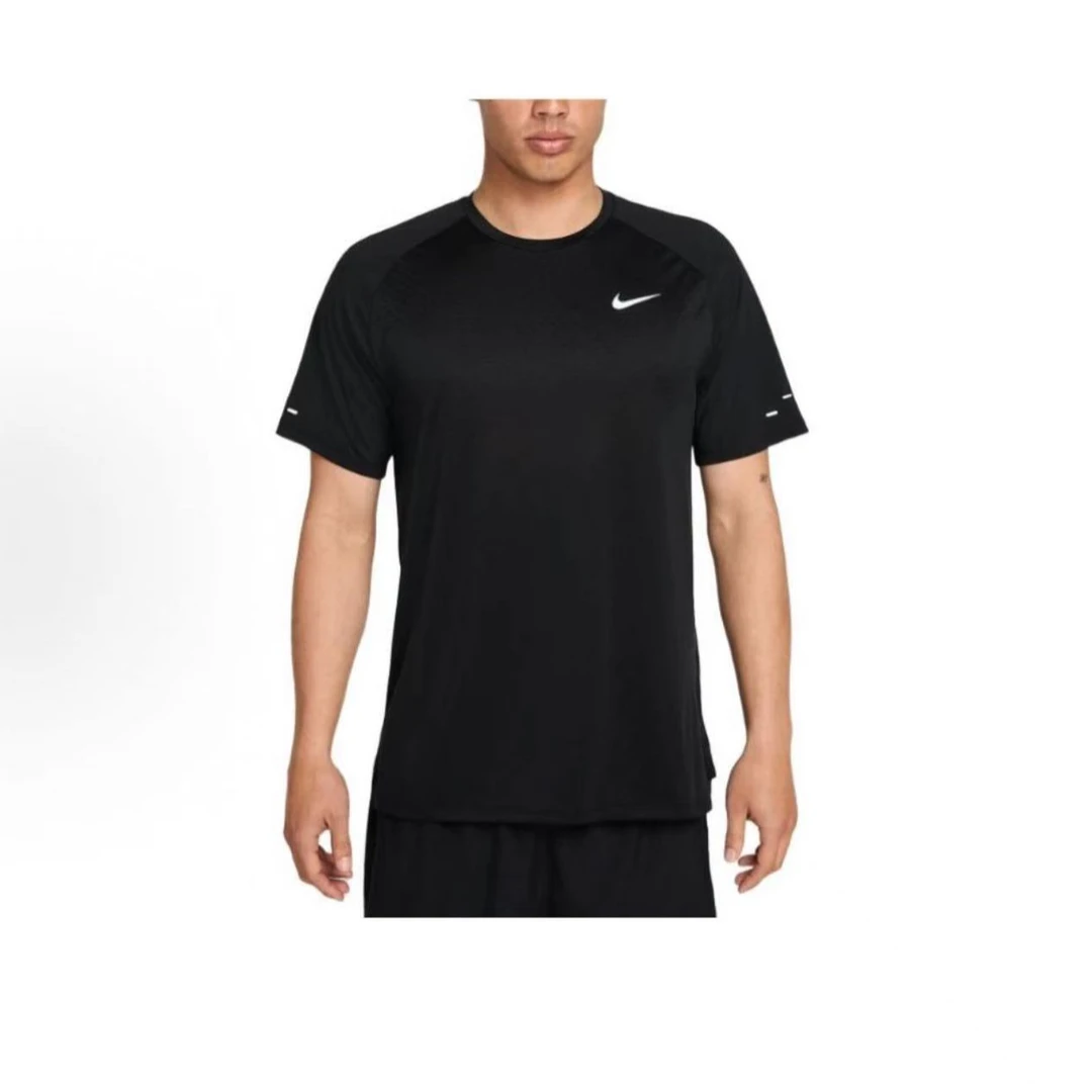 NIKE/耐克【廊坊万达】圆领插肩短袖宽松T恤男款黑色HV5204010
