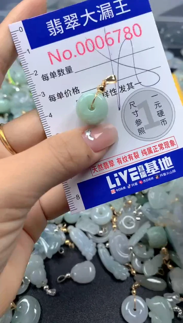 颈饰未镶嵌翡翠6780