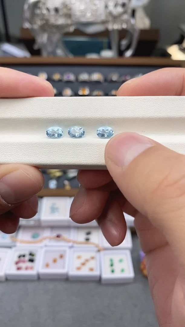 裸石海蓝宝石裸石