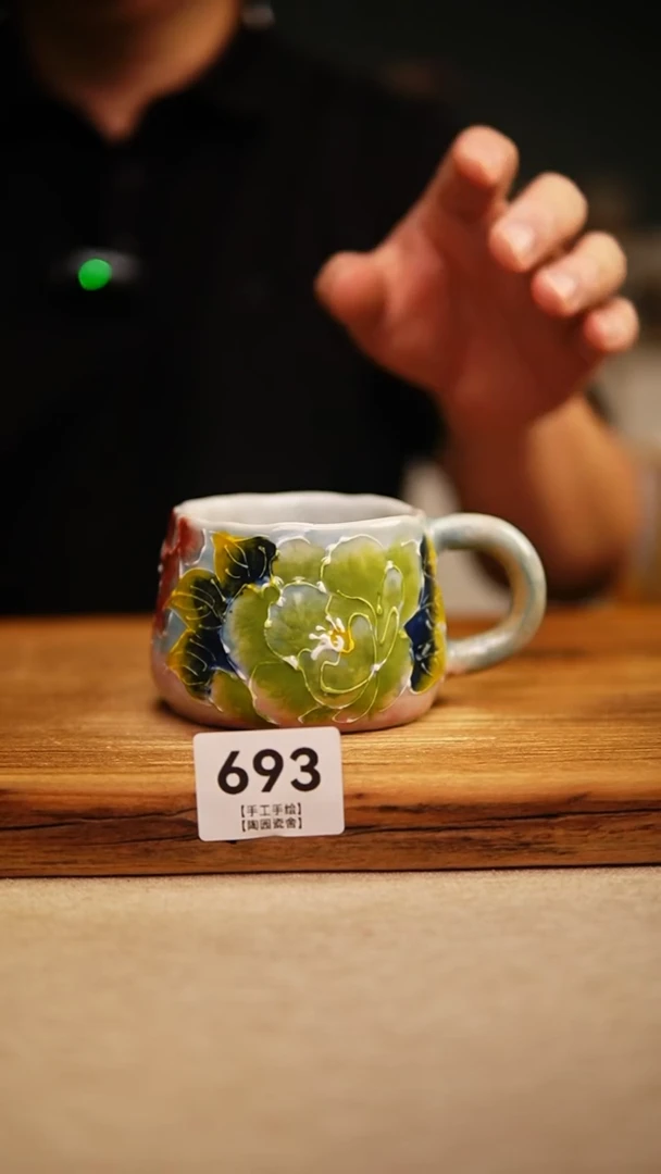 @@陶园瓷舍@@纯手工手绘@高温釉下彩