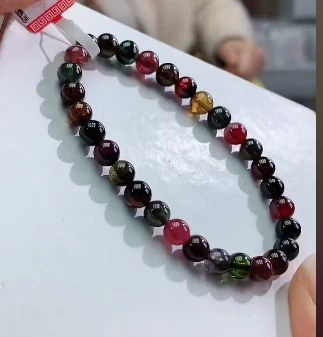 碧玺手串多样性发货