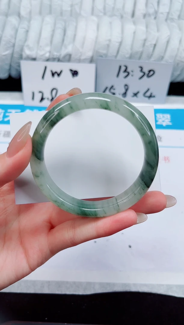 未镶嵌手镯石英质玉263-54/55