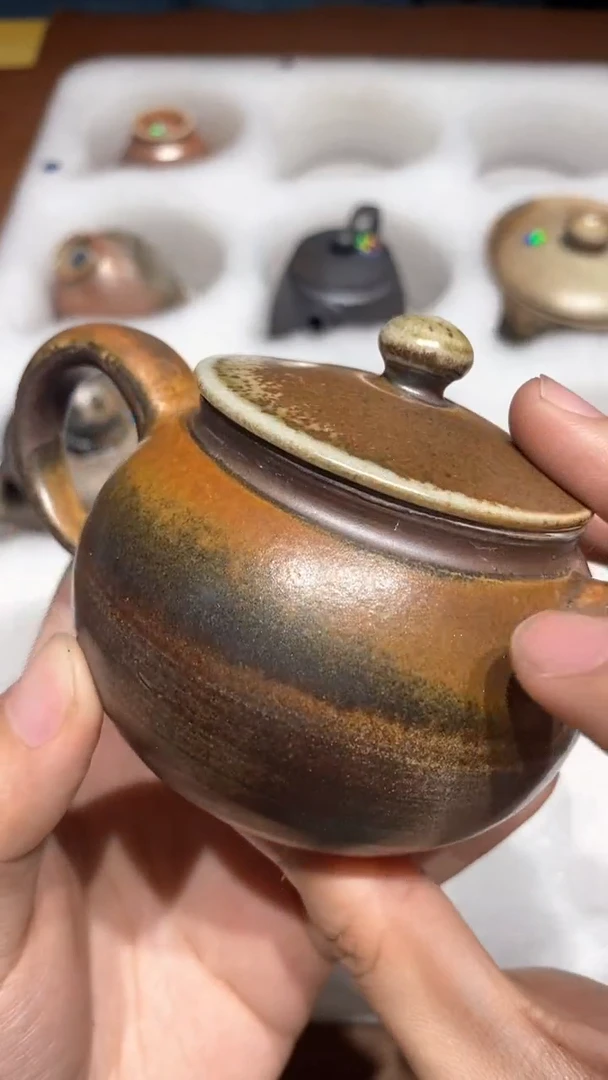 奢瓷/瑞寅柴烧茶器（壶）733