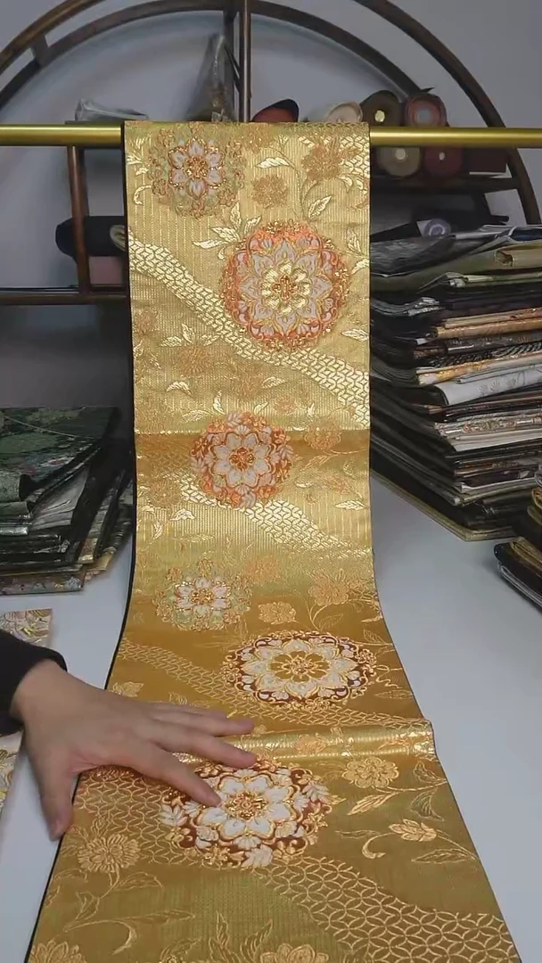 【闪购商品】织绣41西阵织六通宝相花
