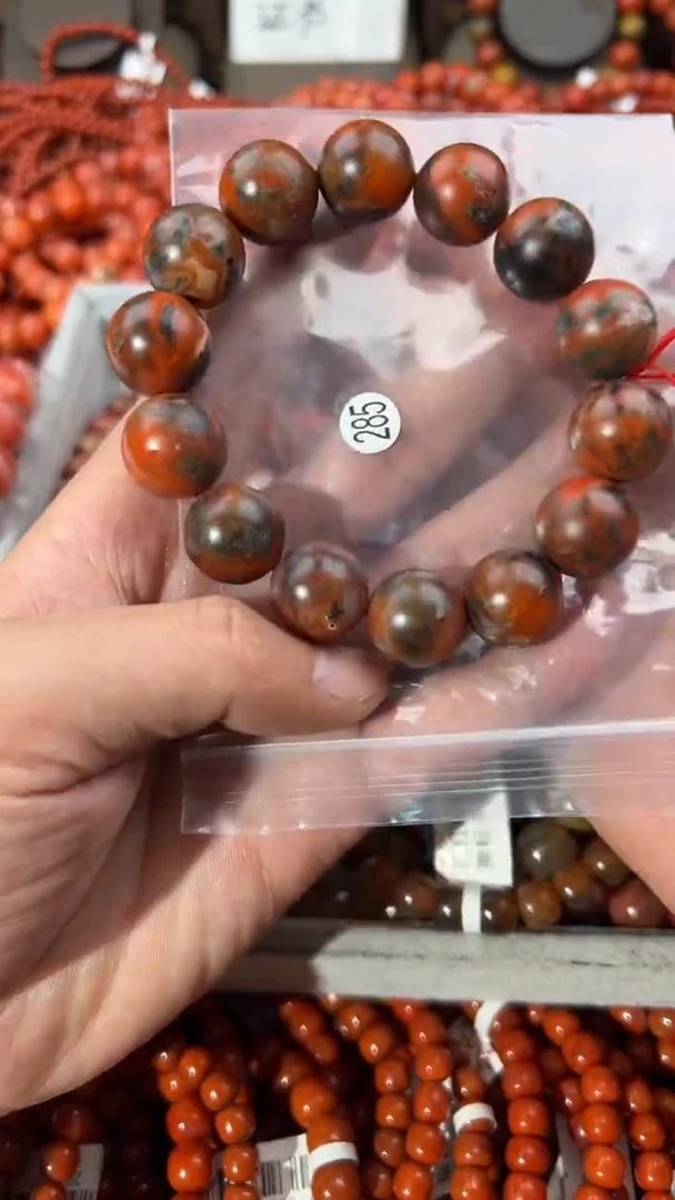 南红玛瑙手串未镶嵌16