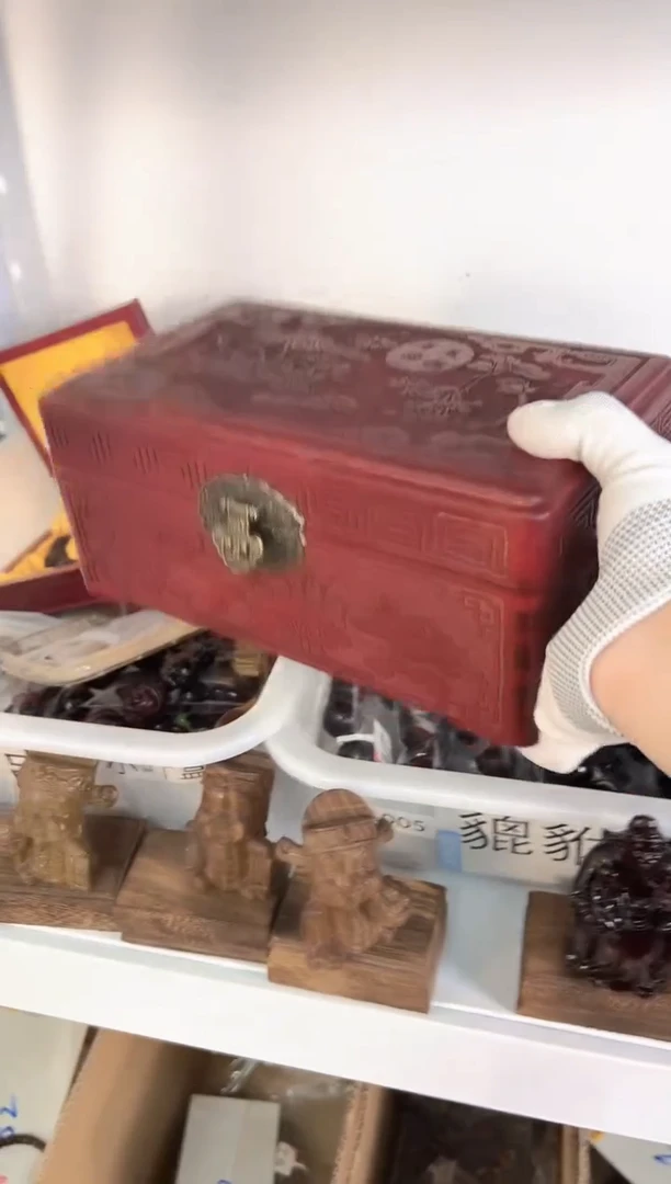 【闪购商品】木孤品幸福美满首饰盒