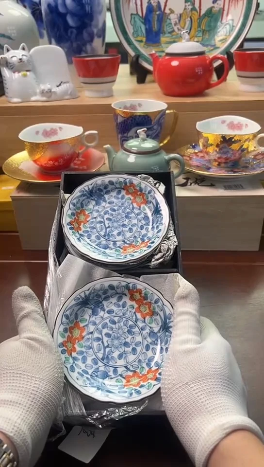 【闪购商品】10只中古回流瓷器好看，谨慎参拍
