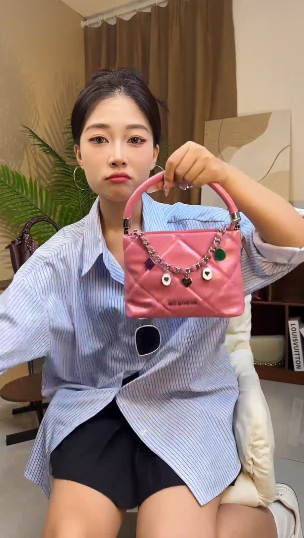 牛皮（革）小众轻奢高级感女包
