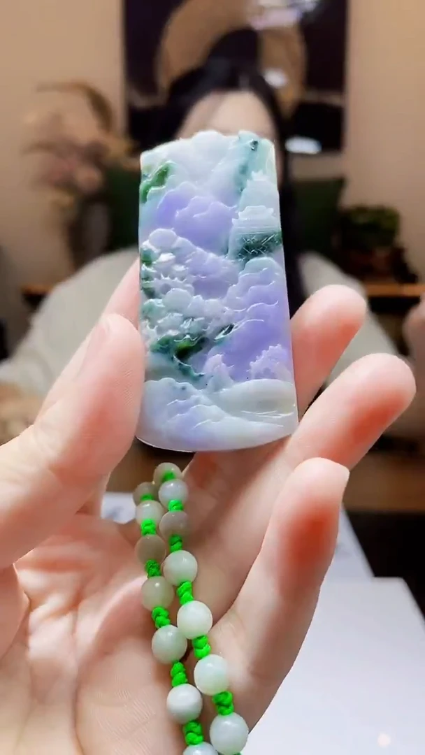 未镶嵌定制翡翠吊坠54