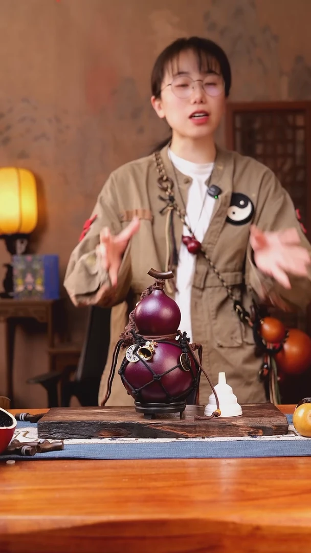 1239号链接精品大漆葫芦现货现发[一物一拍]