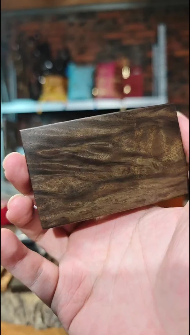 金丝楠无事牌手把件