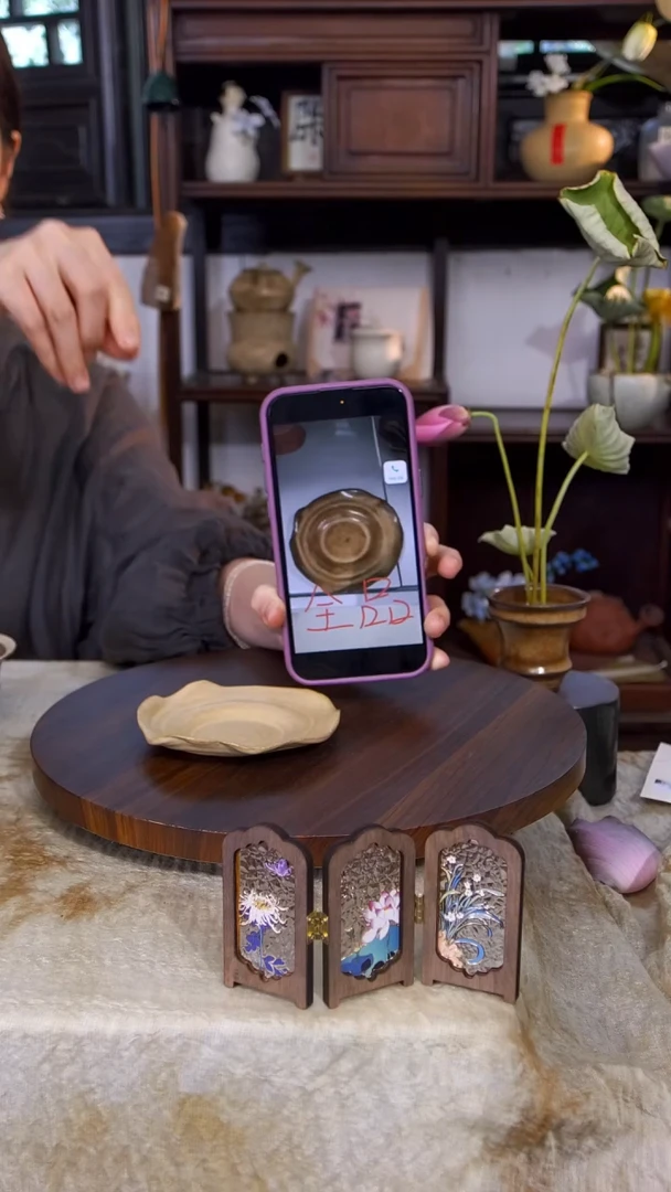 陶瓷@@自在小暖波浪小碟（深色）ZZS00510