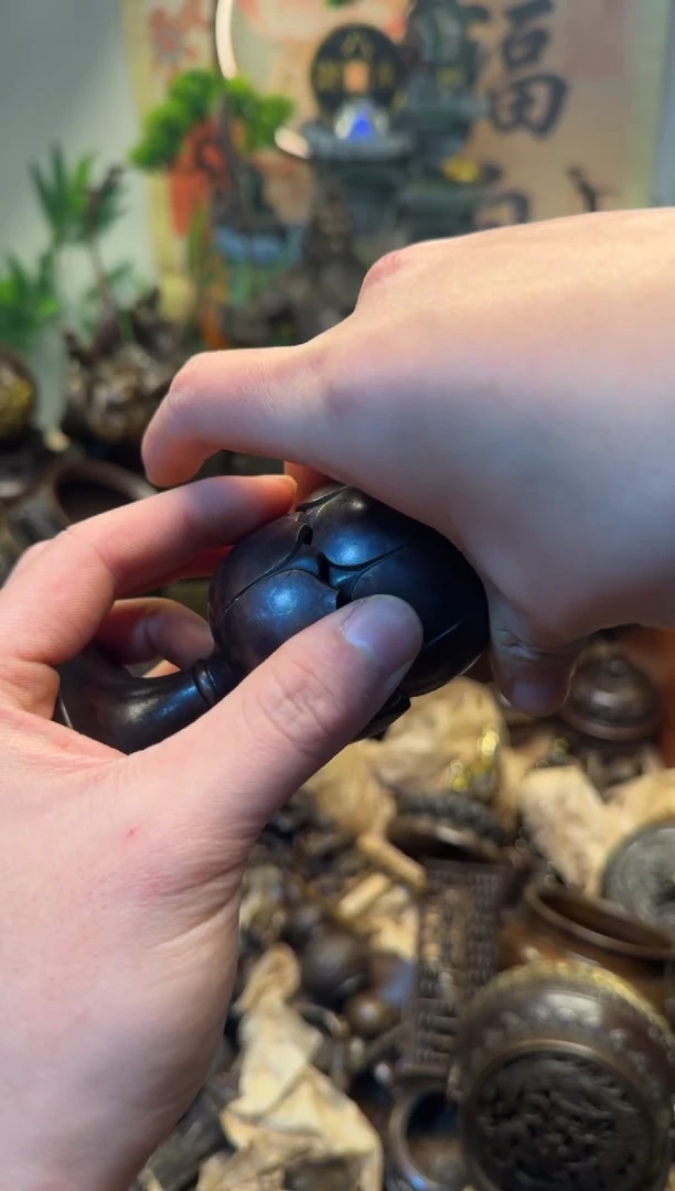 买铜就来旺铜杂货铺！（烛台/对）