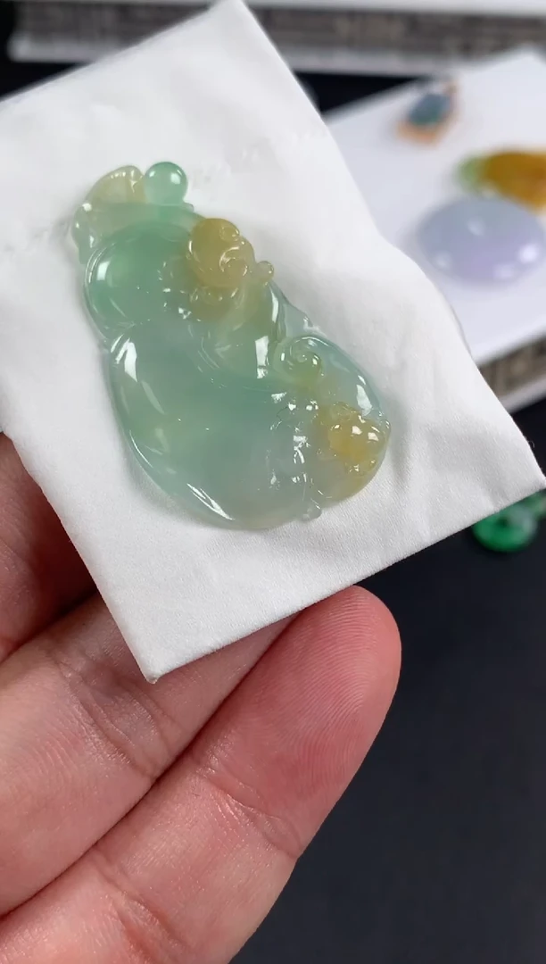 未镶嵌定制翡翠星***雨翡翠