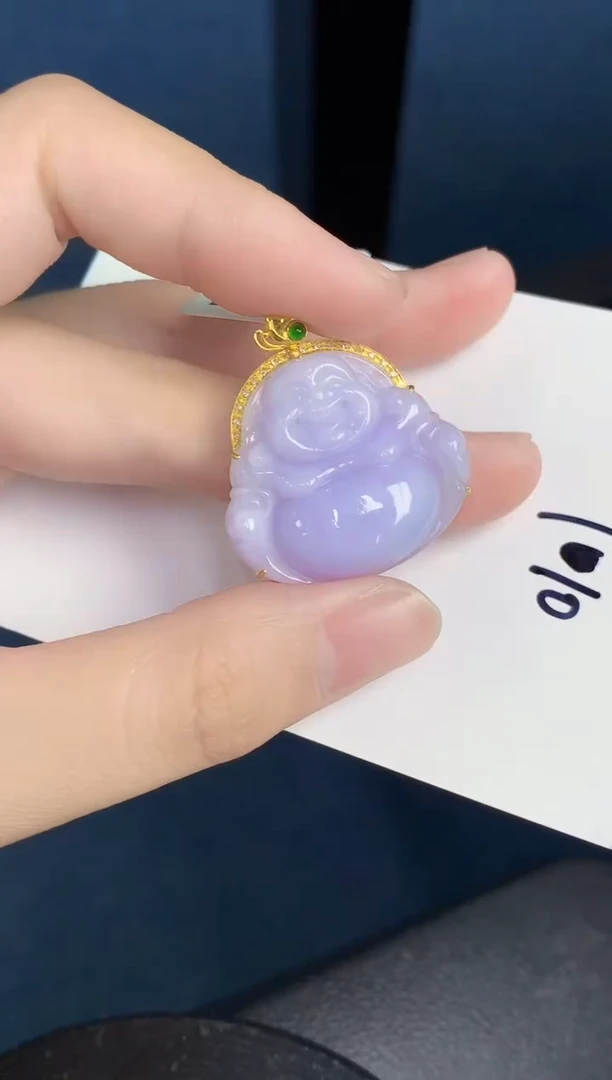 【闪购商品】翡翠颈饰18K金镶嵌000000000