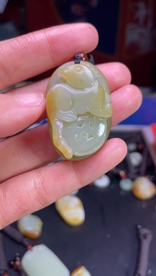 颈饰未镶嵌和田玉123