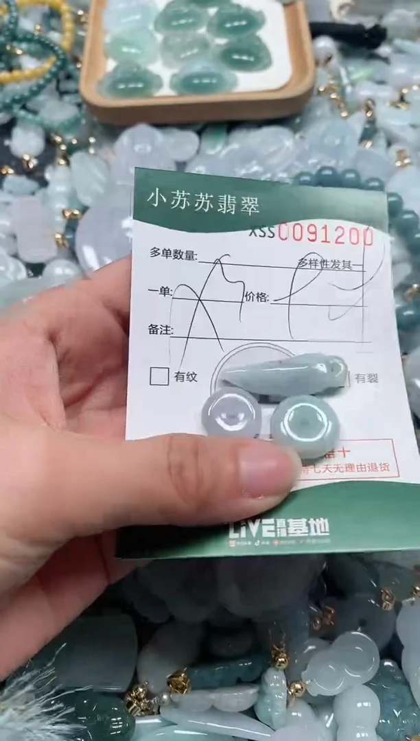 【闪购商品】翡翠颈饰未镶嵌闪购商品0091200