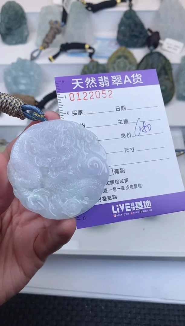 【闪购商品】翡翠颈饰未镶嵌         053