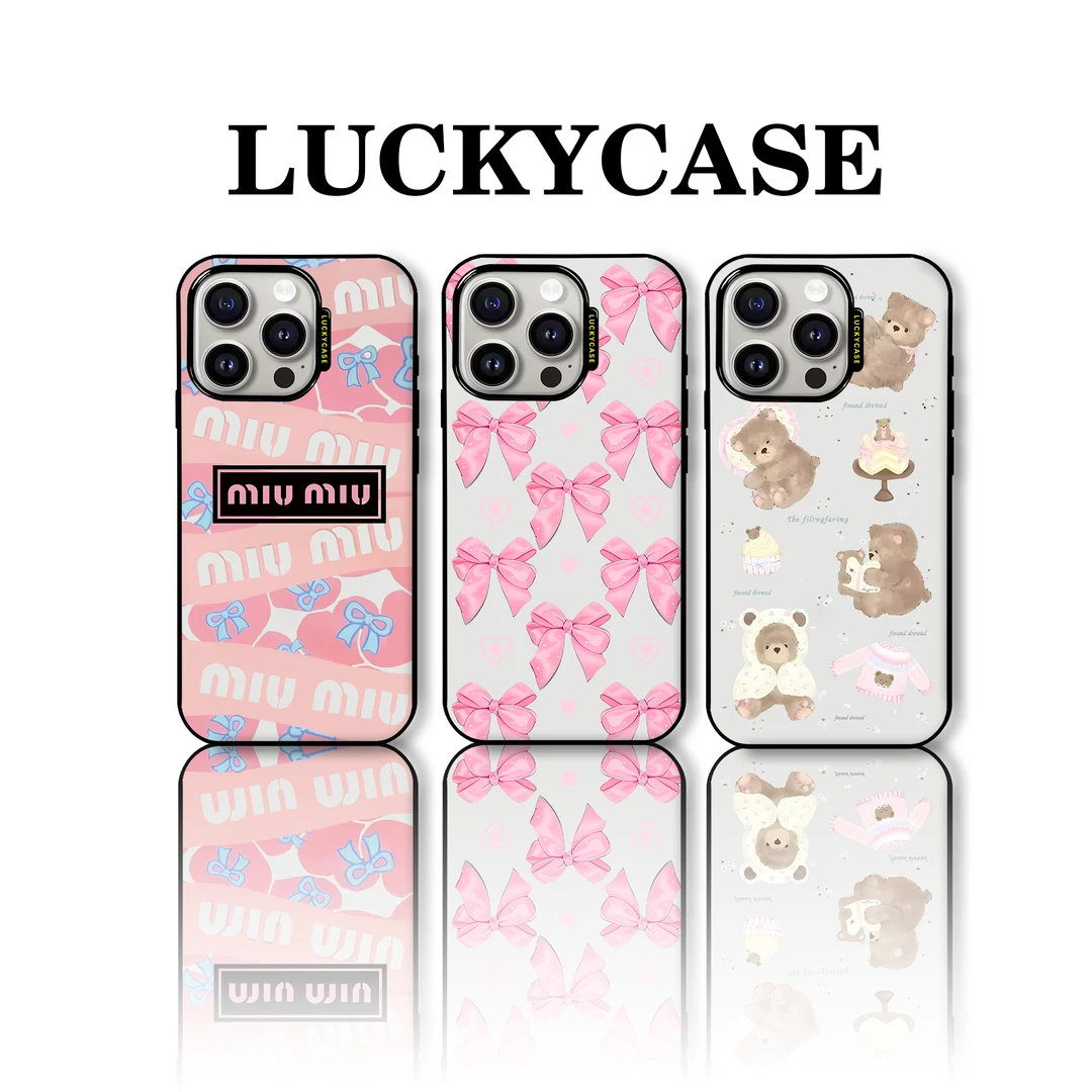 Lucky Case 原创〖蝴蝶结系列〗适用苹果iPhone13-16Promax个性防摔