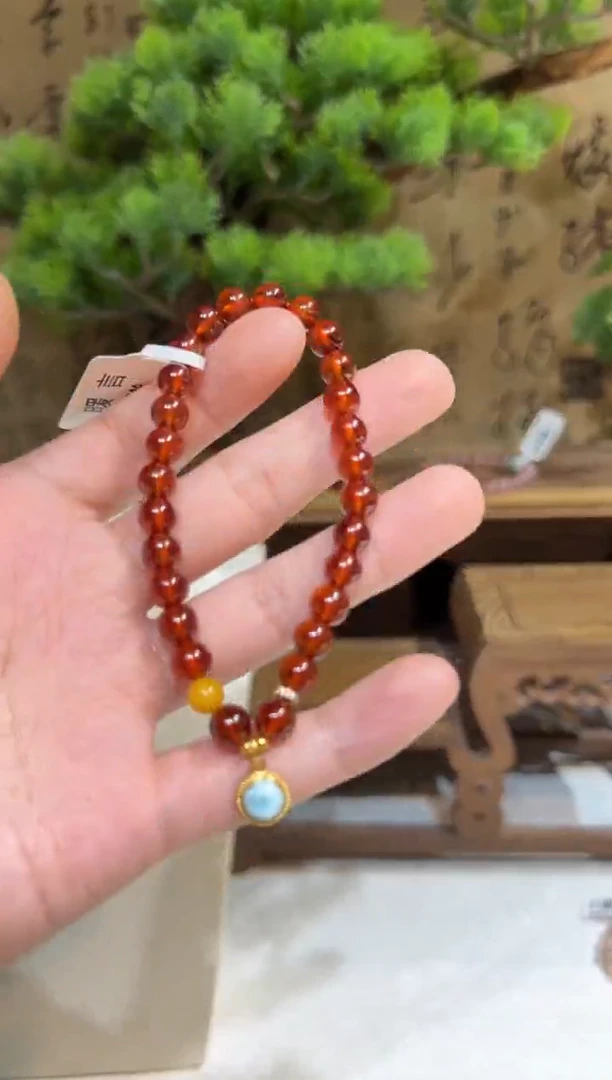 未镶嵌手链石榴石手饰@@