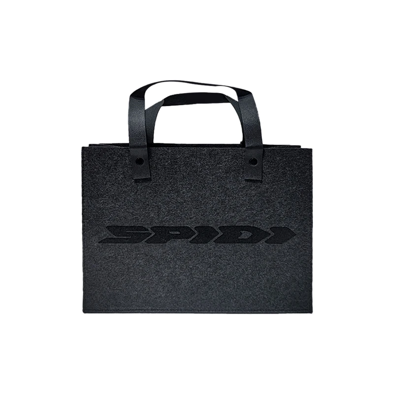 【微瑕】SPIDI 手提包手拎包LOGO毛毡包