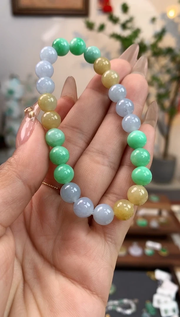 【闪购商品】翡翠手串未镶嵌手串