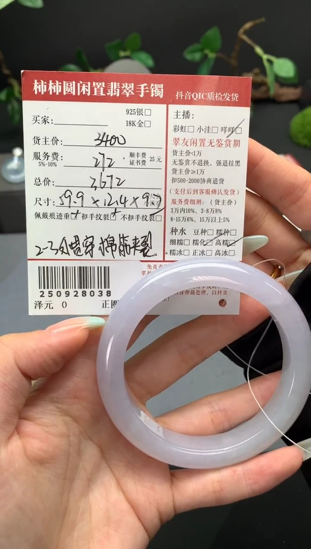 未镶嵌手镯翡翠咖**豆姐姐250928038