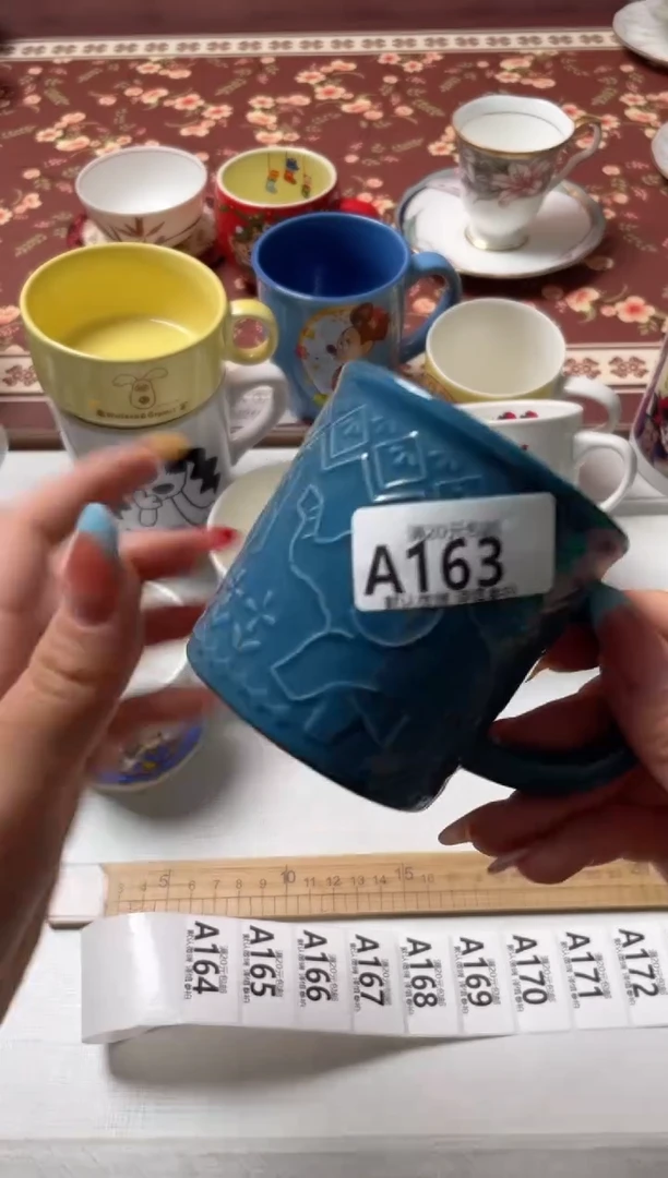 瓷片怂*萌瓷器瓷器A163