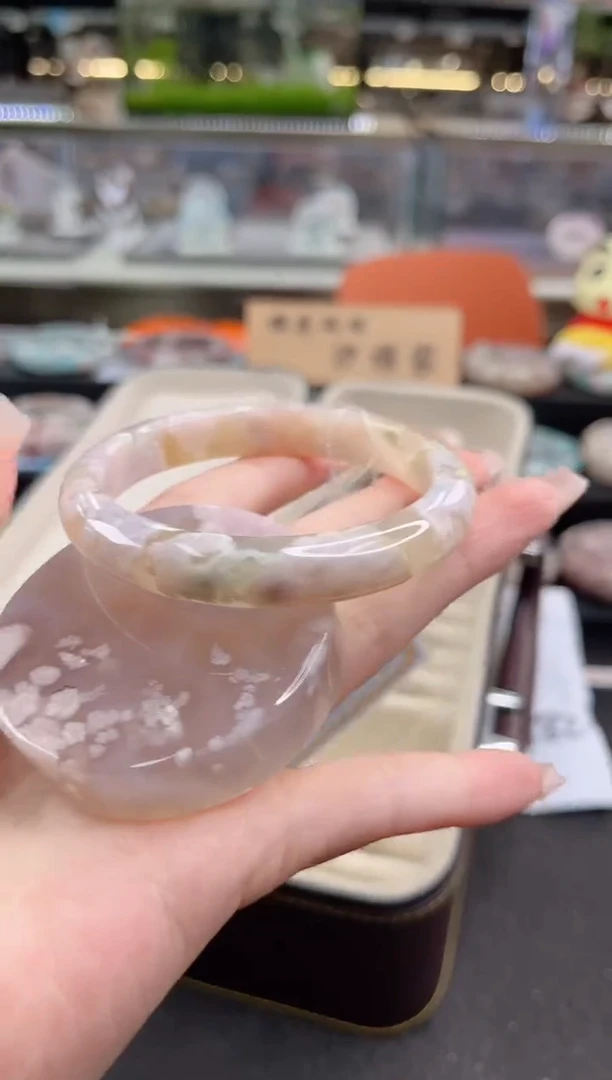 未镶嵌手镯石英质玉58圈口 （赠品镯心）6863893