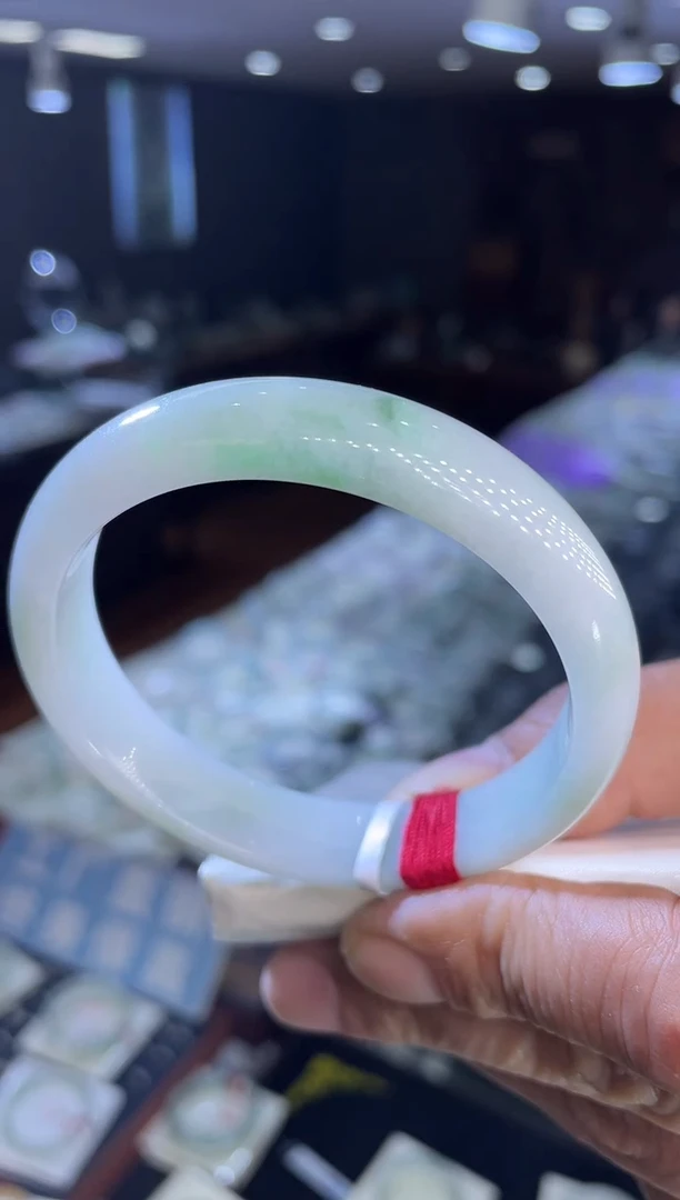 未镶嵌手镯翡翠正圈57-58