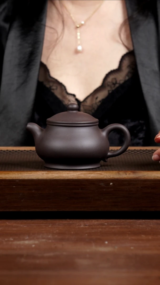 茶壶紫砂舅妈壶天青潘壶250CC