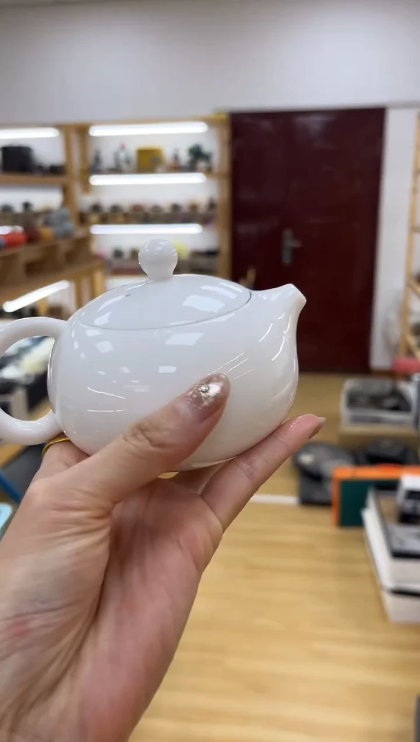 【闪购商品】紫砂茶壶大白茶具高端紫砂